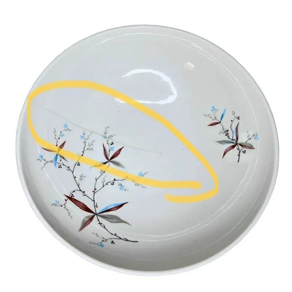 VTG MCM Syracuse FINESSE Carefree True China Serving Bowl 8 Inch